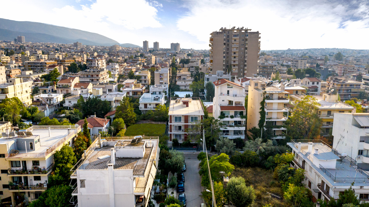 Γηροκομείο Χαλάνδρι - Κτίριο