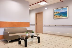 Καθιστικό της μονάδας φροντίδας ηλικιωμένων Ίριδα Ιλίσια