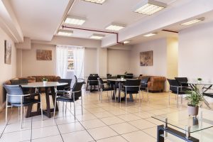 Αίθουσα φαγητού στο γηροκομείο Ίριδα Ιλίσια
