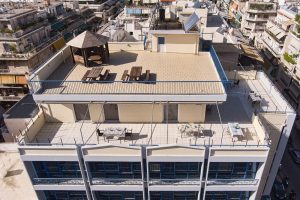 Εξωτερική όψη του γηροκομείου Ίριδα στα Ιλίσια