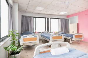 Τετράκλινο δωμάτιο στο οίκος ευγηρίας Ίριδα στην Αθήνα