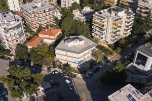 Αεροφωτογραφία του γηροκομείου Ίριδα στο Μαρούσι