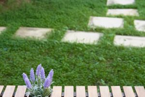 Προαύλιος χώρος με καθιστικά στη μονάδα Ίριδα Μαρούσι