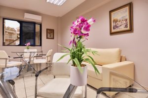 Χώρος ανάπαυσης ηλικιωμένων στη μονάδα Ίριδα Παγκράτι