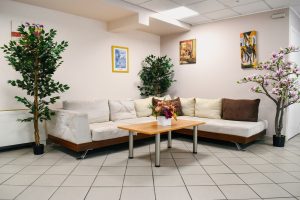 Καθιστικό στη μονάδα φροντίδας ηλικιωμένων Ίριδα Αθήνα